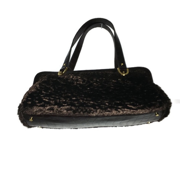 kate spade Bags New Kate Spade Furleather Handbag Brown Purse Poshmark